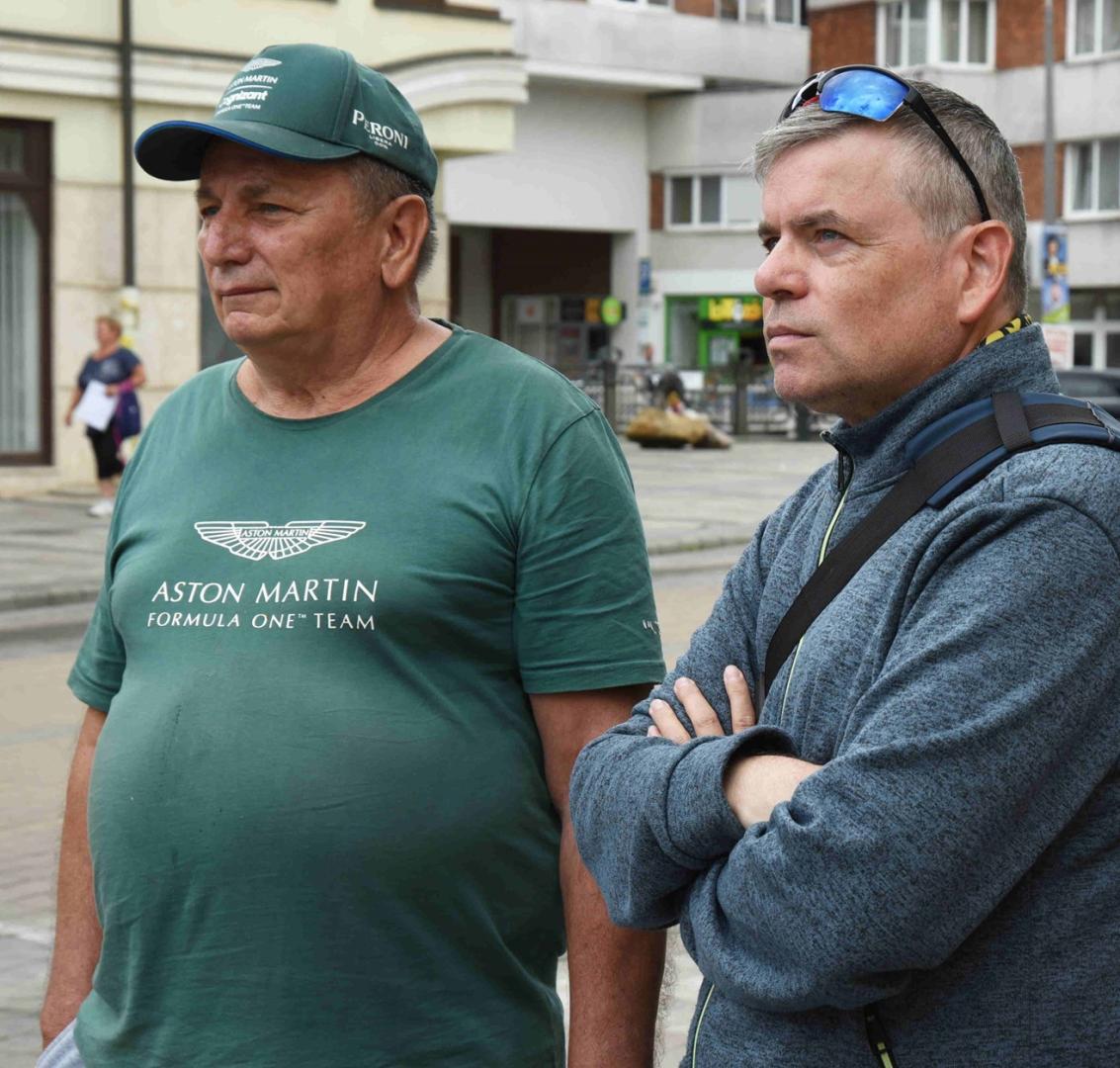 Csekő Sándor a kép bal oldalán. Fotó: Kerényi László