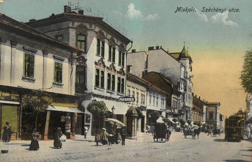 Régi képeslap, forrás: miskolcadhatott.blog.hu