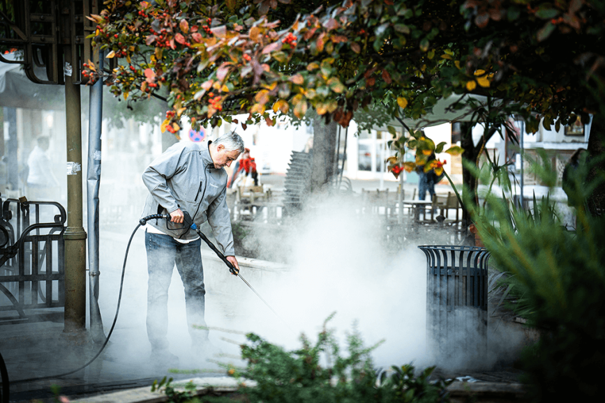 Rendet a közterületeken