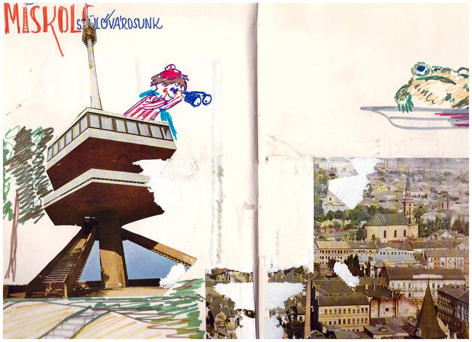 Általános iskolai kisdobos-naplónk két oldala (saját archívum)