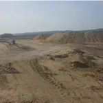 A Feltáró a 304-es úttól délre