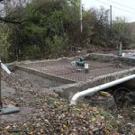 Bogáncs utca felújítás közben