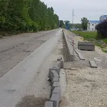 Bogáncs utca felújítás közben